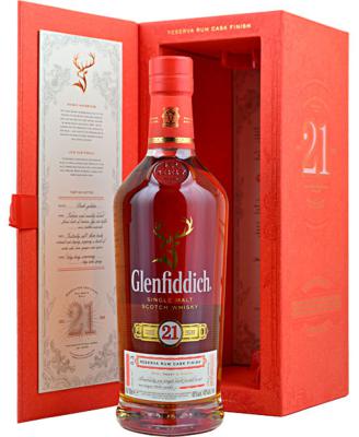 Glenfiddich 21 Year Old Reserva Rum Cask Finish 700ml