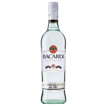 Bacardi White Rum 1L