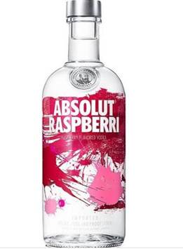 Absolut raspberri vodka 1L