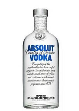 Absolut Vodka Original 1L