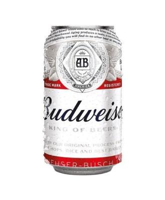 Budweiser 330 ML ยกลัง24กระป๋อง